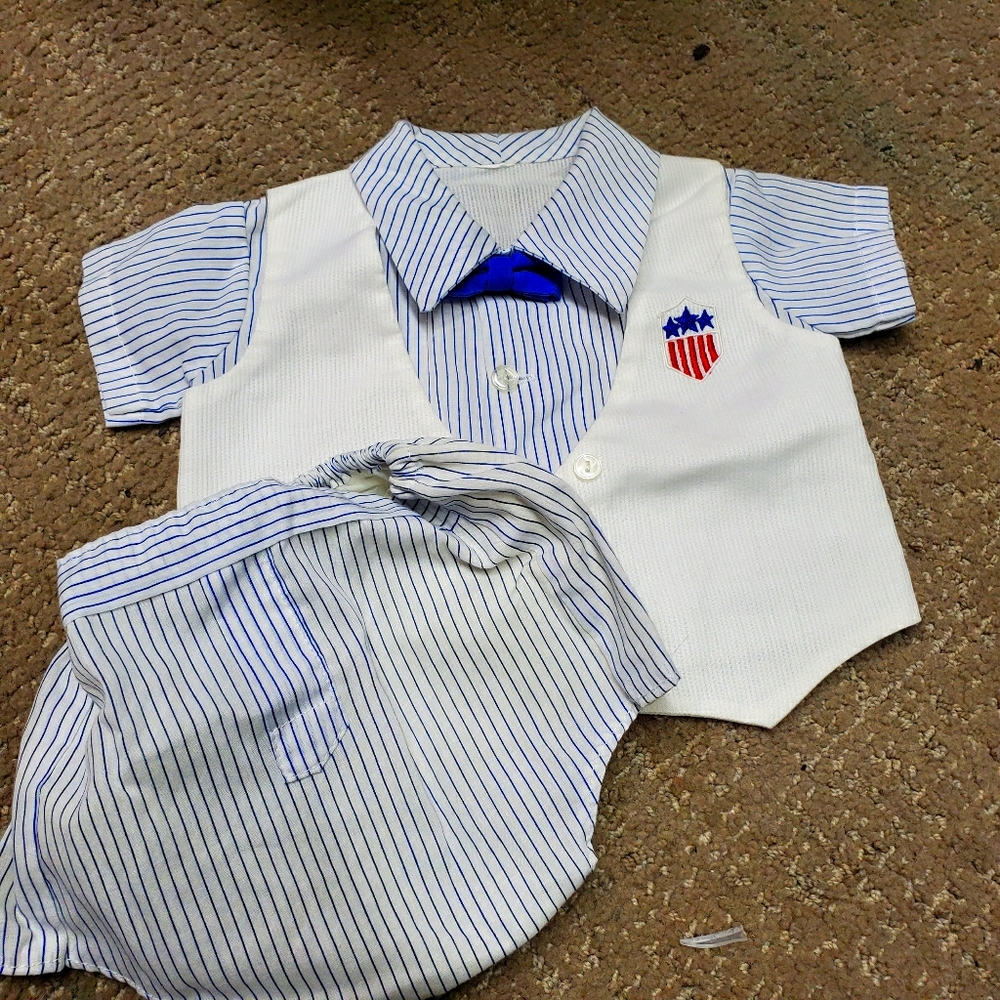 Vintage infant Boy 1950s Pilot Suit